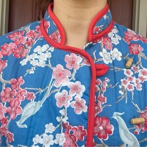 Vintage Floral quilted jacket